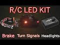 How to Install an R/C Car LED Light Kit / R/C Car Lights (Turn Signals, Brake, Headlights)
