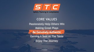 STC Core Values - Be Genuinely Authentic