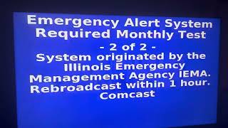 (Xfinity/quite missed) EAS Required Monthly Test on TV (8/1/2023) EAS #302