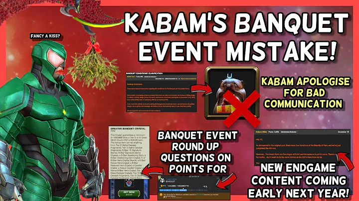 Kabam Make Mistake Affecting Players | New Endgame...