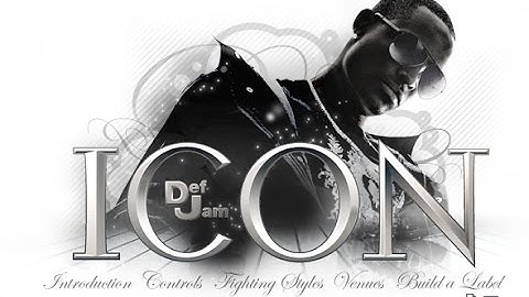 [PS3] Def Jam: Icon *All Players Unlocked + Career Mode Completed Save*