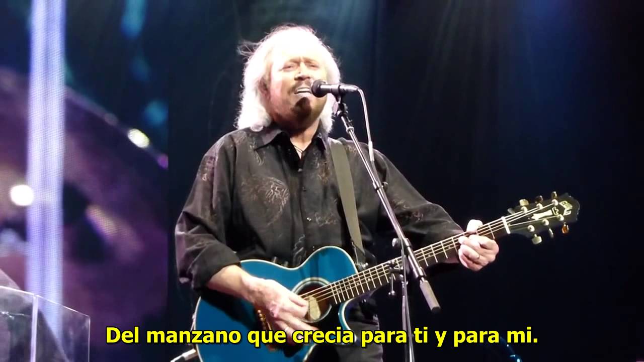 Barry Gibb First of May Live Dublin 2013 SUBTITULADA - YouTube
