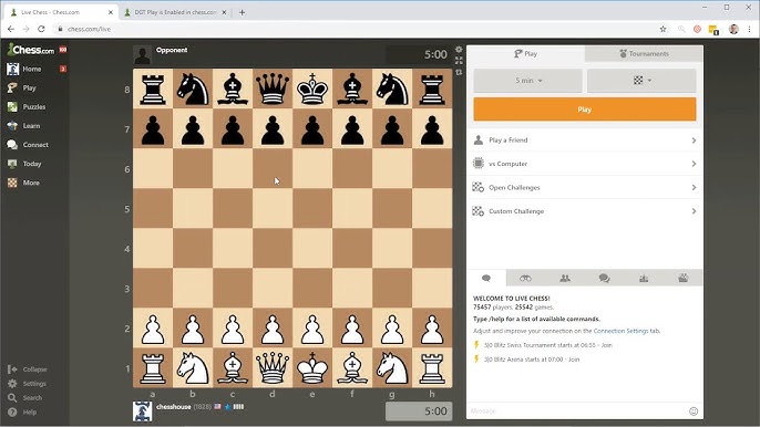 Opera recebe nova integração com plataforma Chess.com