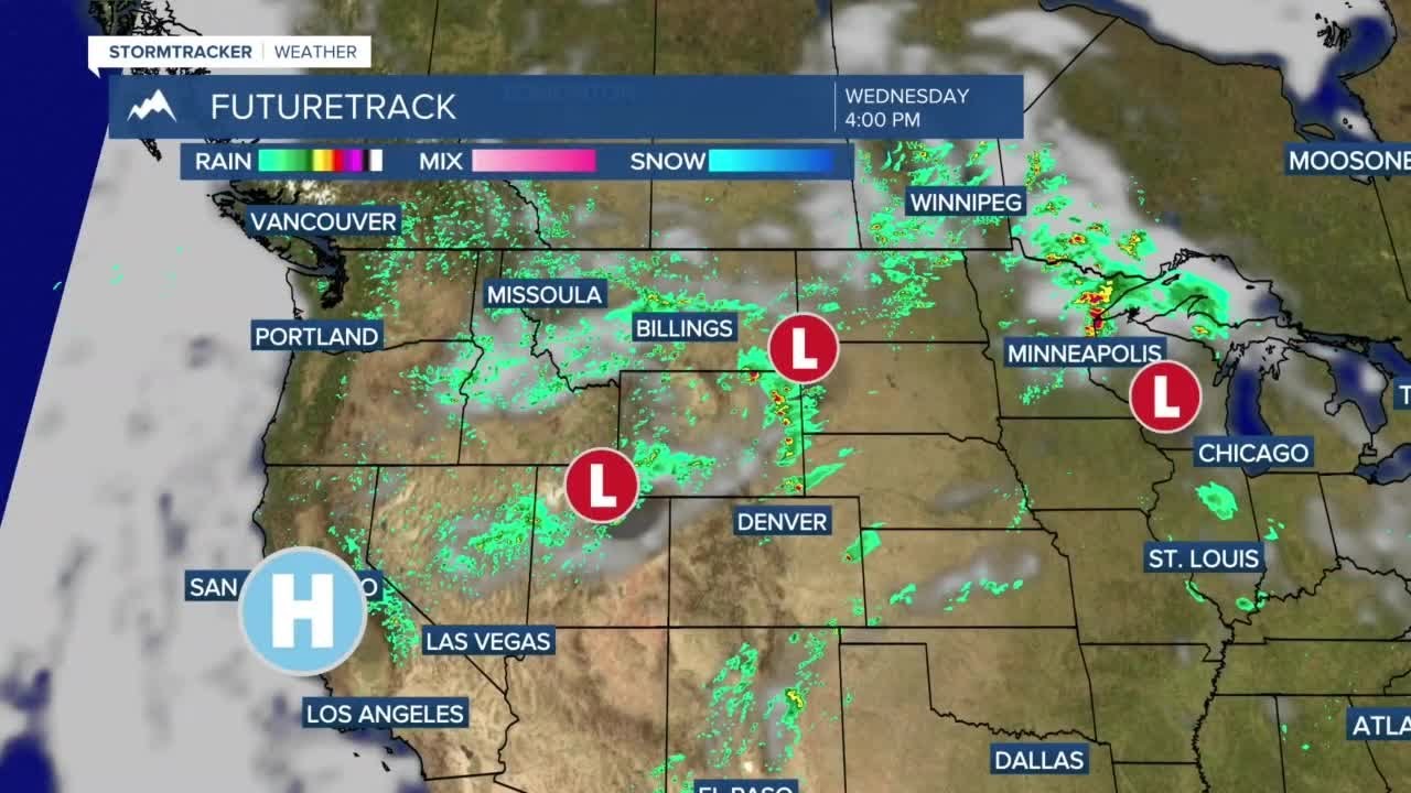 Showers and storms again Wednesday - YouTube