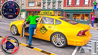 City Taxi Car Simulator 3D - Yellow Cab Service Driving Game | Android Gameplay screenshot 4