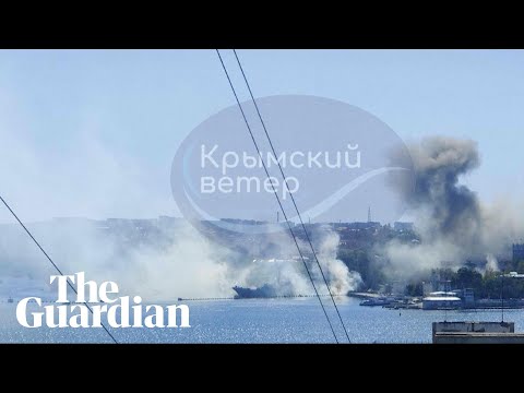 Ukraine strikes Russian Black Sea fleet HQ