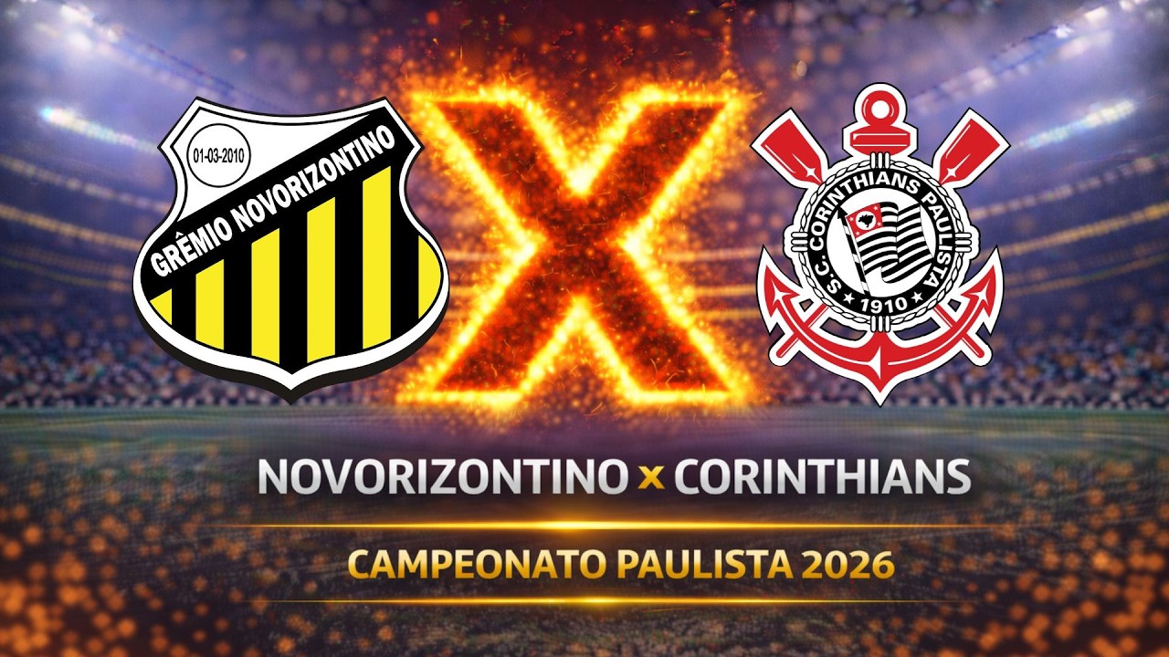 NOVORIZONTINO X CORINTHIANS [Simulação] Semifinal | Campeonato Paulista 2026