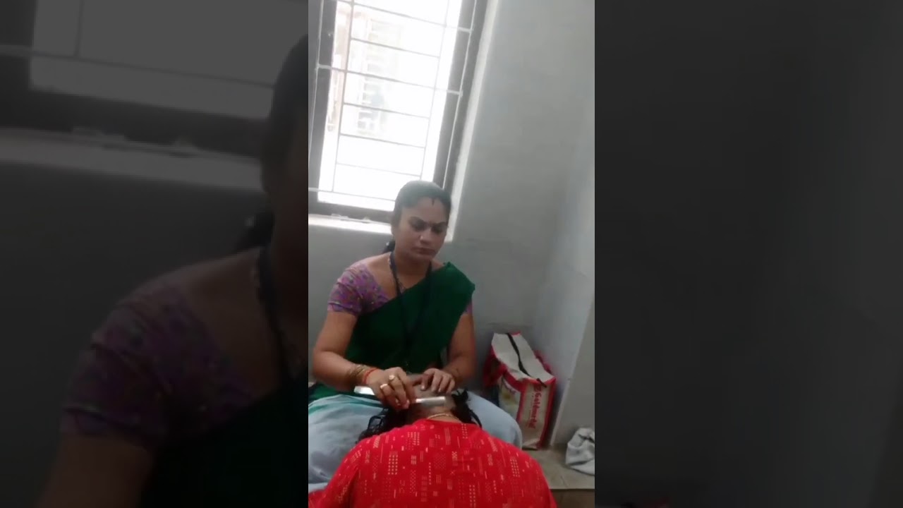 Womenheadshave chudi dress@YouTube @facebook862 #headshave #womenheadshave #hairremoval