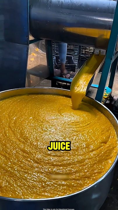How Mango Juice Is Really Made in Factories 🥭