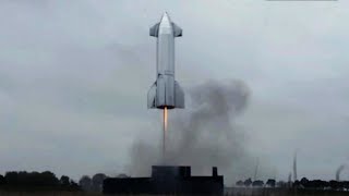 Homemade SpaceX Starship SN10 10m Flight Test with Two Scenarios（Explosion or Successful landing）