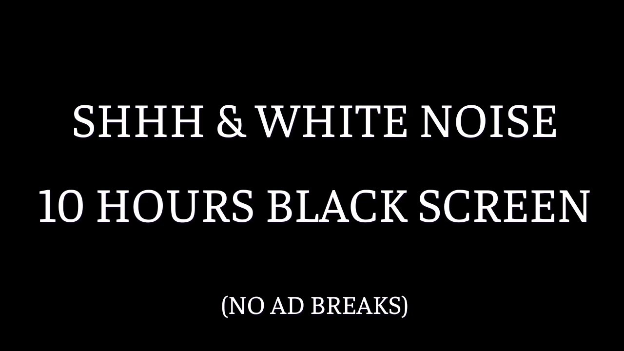 Shhh Sound & White Noise 🌛 Put a Baby to Sleep the Whole Night 💤 Hushing Baby