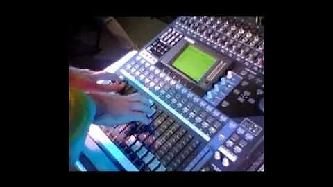 How to patch FX on a Yamaha 01V digital mixer