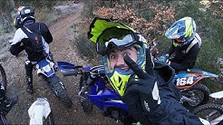 Enduro Husqvarna 350 FE Roquebrune-sur-Argens (HD)