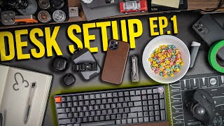 Work From Home Desk Setup/Studio 2021 - What's On My Desk Ep. 1
