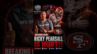 Breaking News Ricky Pearsall is