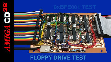 Amiga CD32 - DIY Floppy Drive Interface - Pt 5