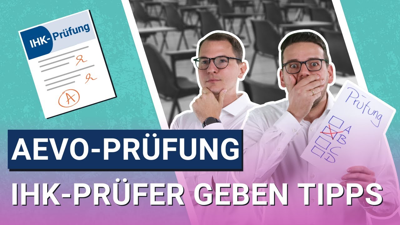 Update IHK-Prüfer geben wertvolle Tipps zur praktischen Ausbildereignungsprüfung nach AEVO (IHK/HWK)