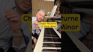 Chopin Nocturne C sharp Minor Tip #pianotips #pianolesson #chopinnocturne #chopin #learnpiano