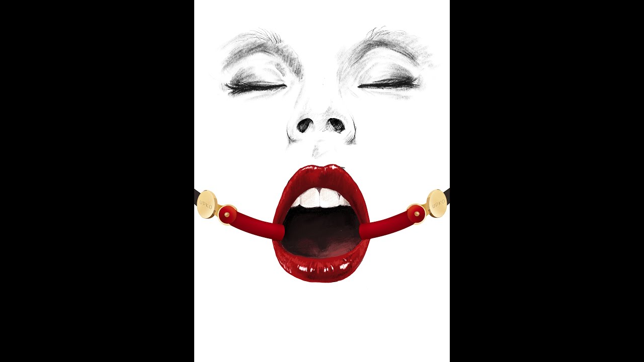 How to wear invisible mouth gag