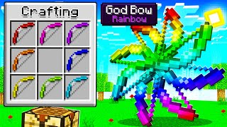 COMBINING EVERY BOW IN MINECRAFT!