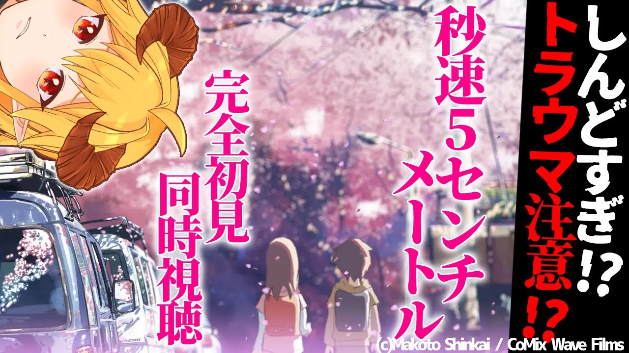 秒速5センチメートル 同時視聴