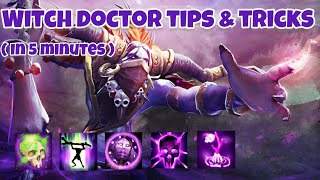 Witch doctor tips and tricks | Dota 2 