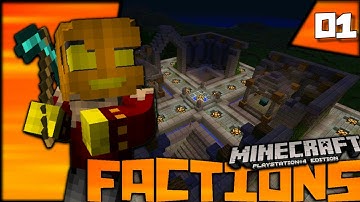 Minecraft PS4 Factions - Spawn / Shop Tour | Ep: 1