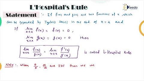 Indeterminate Forms Part 1
