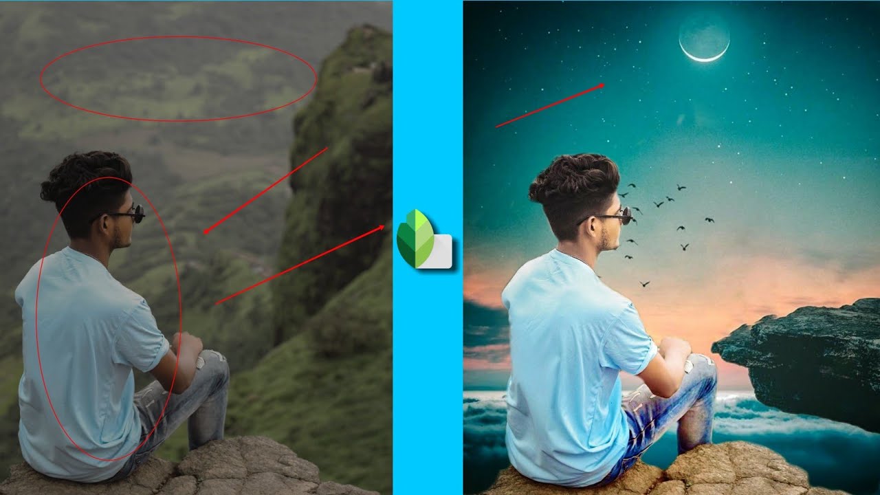 Snapseed New Creative Background Change Editing Tricks | New Snapseed Photo Editing | Snapseed