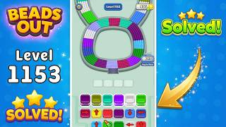 🔴 Beads Out - Level 1153 Walkthrough & Solution | VooDoo Puzzle Game 🧠