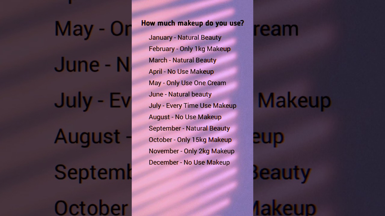 How much makeup do you use? 👨‍🎤🕺 | 