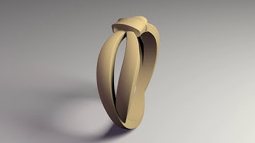 3d model of ring. Created in 3ds Max