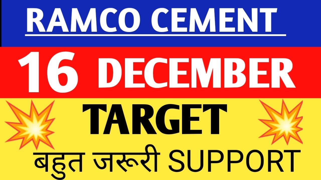 ramco cement share price,ramco cement share news,RAMCO cement share analysis