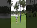 The precision is UNREAL🤯 #golf #LIVGolf #sports