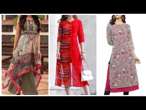 Convert old Saree into Long gown/Kurta/Kurti Design Ideas || Long Gown  Making Ideas - YouTube | Model rok, Gaun sari, Gaun saree