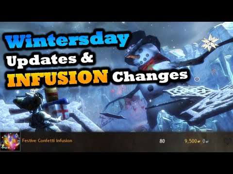 Wintersday Updates & INFUSION Changes - Guild Wars 2 Dec 14th 2021 News