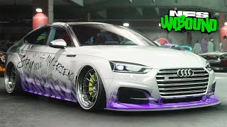 NFS Unbound - AUDI S5 SPORTBACK Customization | Max Build S+ (Vol. 6 Update)