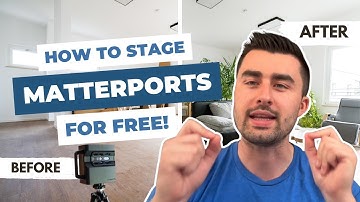 How to Stage Matterport Tours For Free!