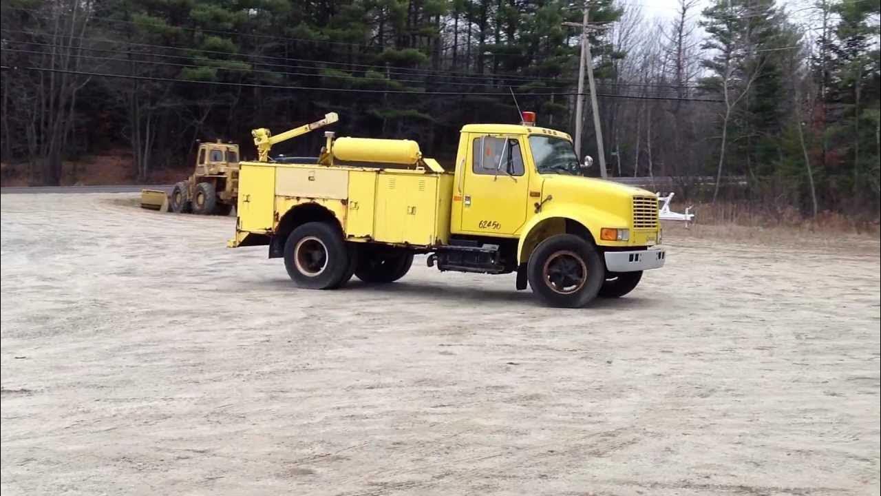 1992 International 4600 Service Truck for sale YouTube