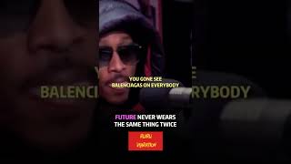 FUTURE NEVER WEARS THE SAME THING TWICE #shorts #future