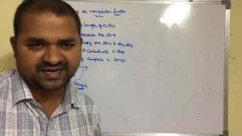 String Handling Functions|String manipulation functions