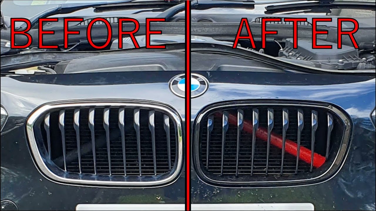 HOW TO INSTALL FRONT GRILLE SURROUND, V BRACE COVERS + BOOT RING ON A ...