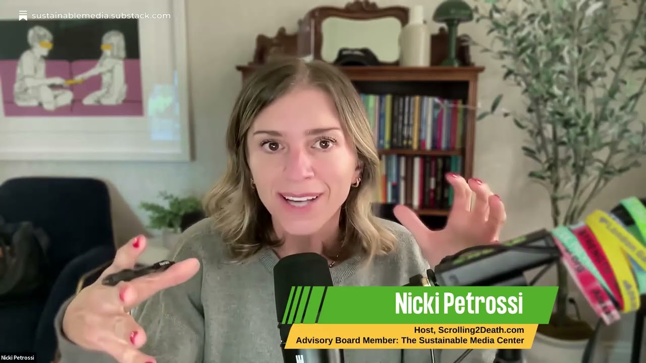 Substack Live w/ Nicki Petrossi, Emma Lembke, Steven Rosenbaum