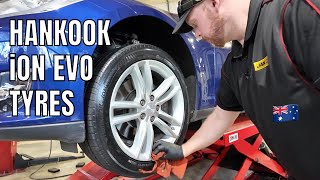 New Hankook iON evo AS tyres for Tesla Model S from JAX Tyres & Auto