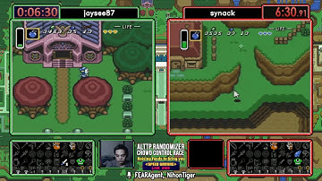 A Link to the Past Randomizer Crowd Control 083119 - jaysee87 vs synack