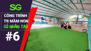 Cỏ nhân tạo trường mầm non