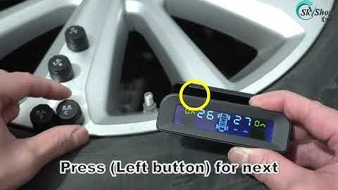 Skyshop Solar C260  Tyre Pressure Monitoring System Sensor pairing Method Very Useful