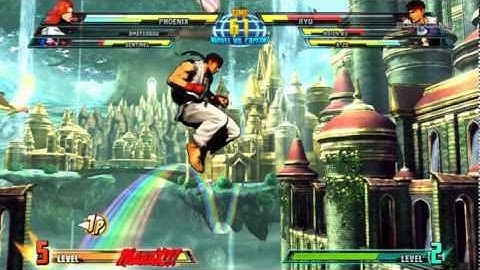 Marvel vs Capcom 3 Sentinel Gameplay 2 2011