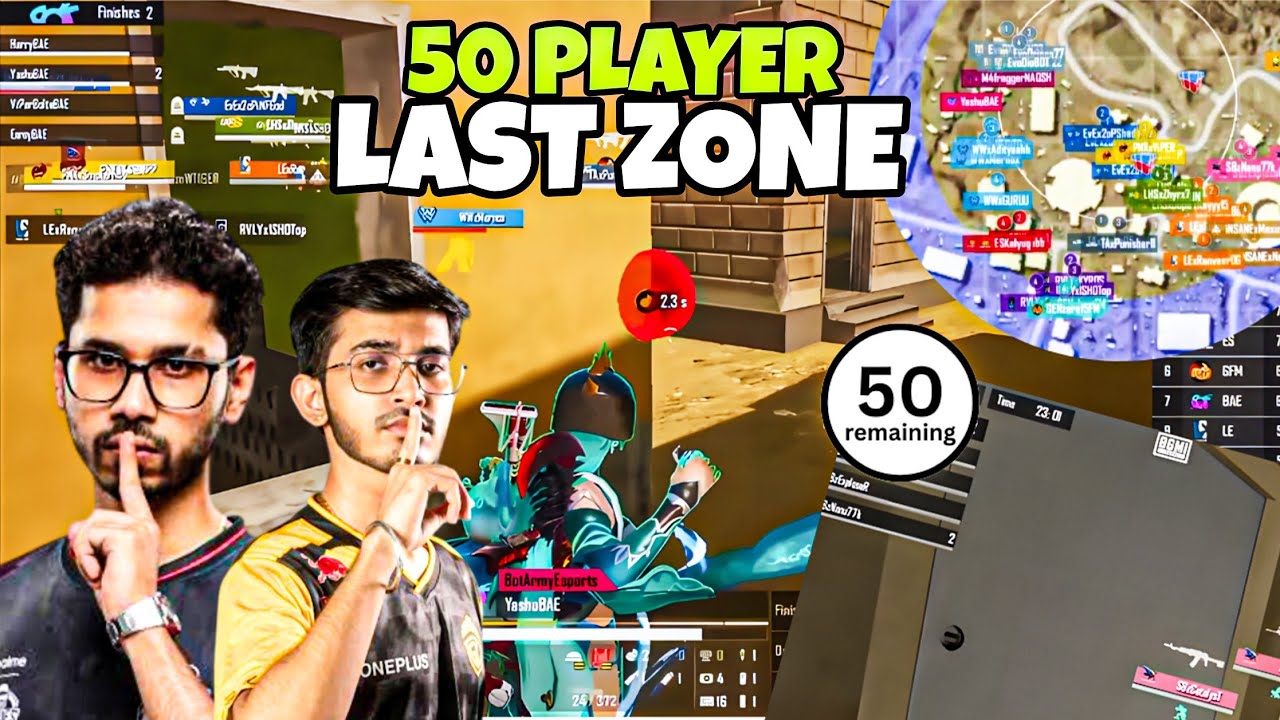 50 PLAYER REMAINING IN LAST ZOON 🔥 Last Zone kyeos Fight 😱