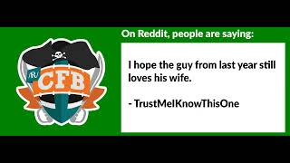 /r/CFB Comments on the video board during the 2025 Gasparilla Bowl
